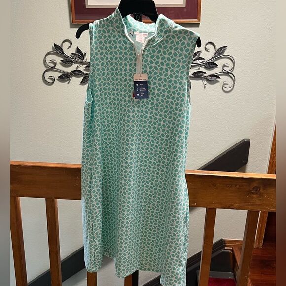 NWT Tommy Bahama Active Aqua Sleeveless Dress #078 - Picture 1 of 6
